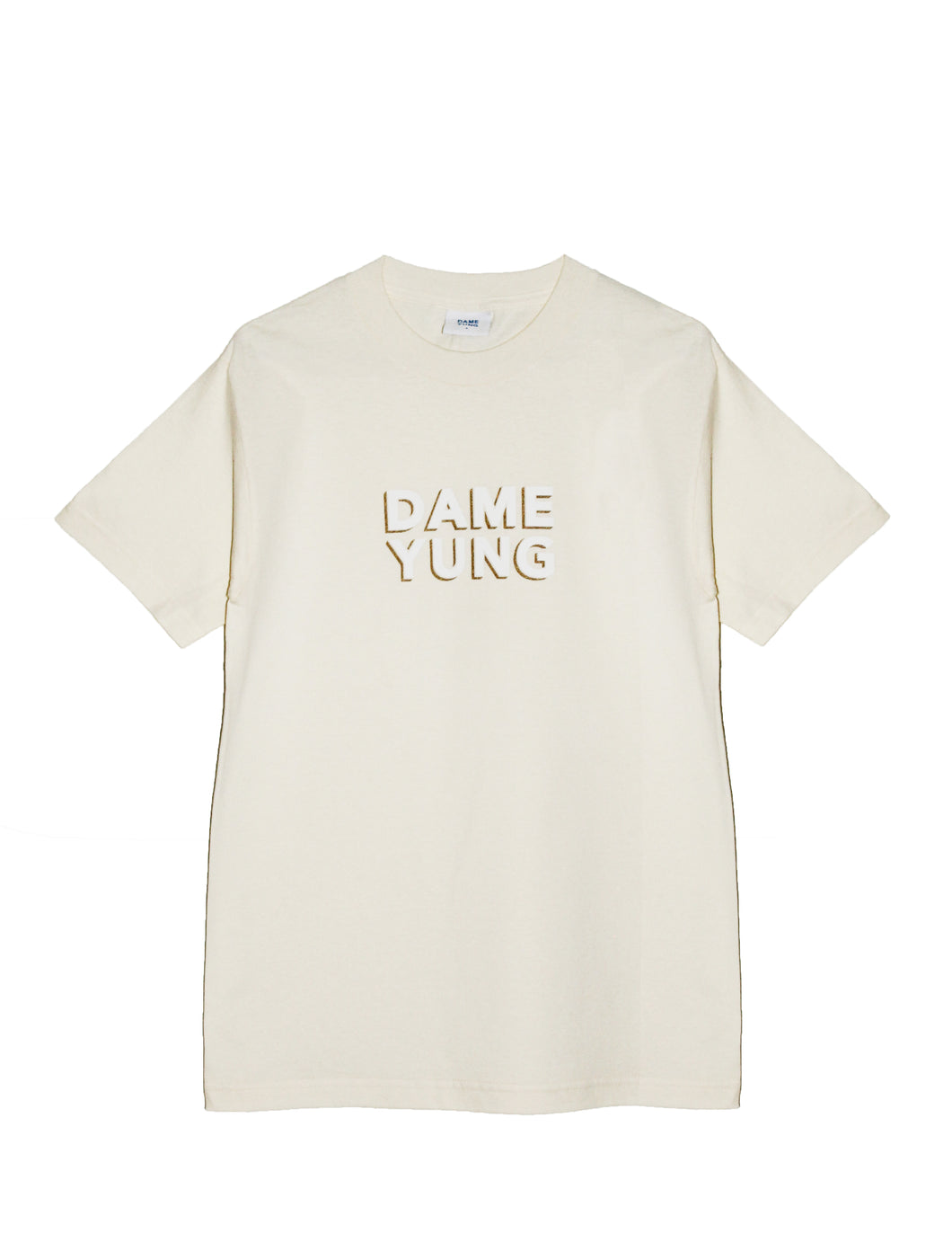 01 CREAM CHEST TEE