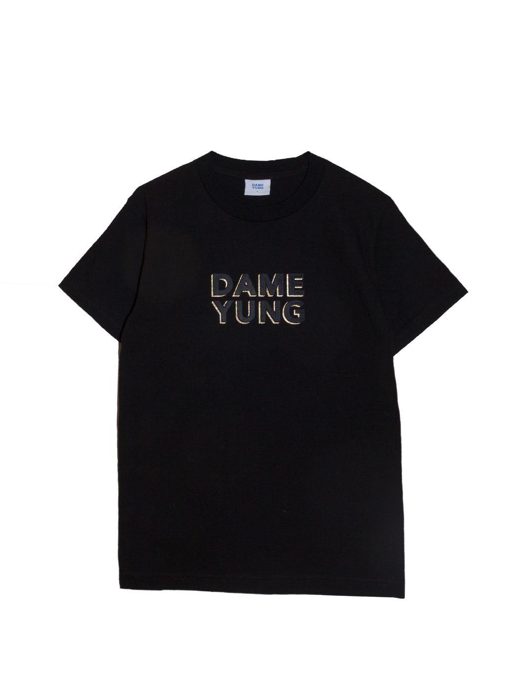 01 BLACK CHEST TEE