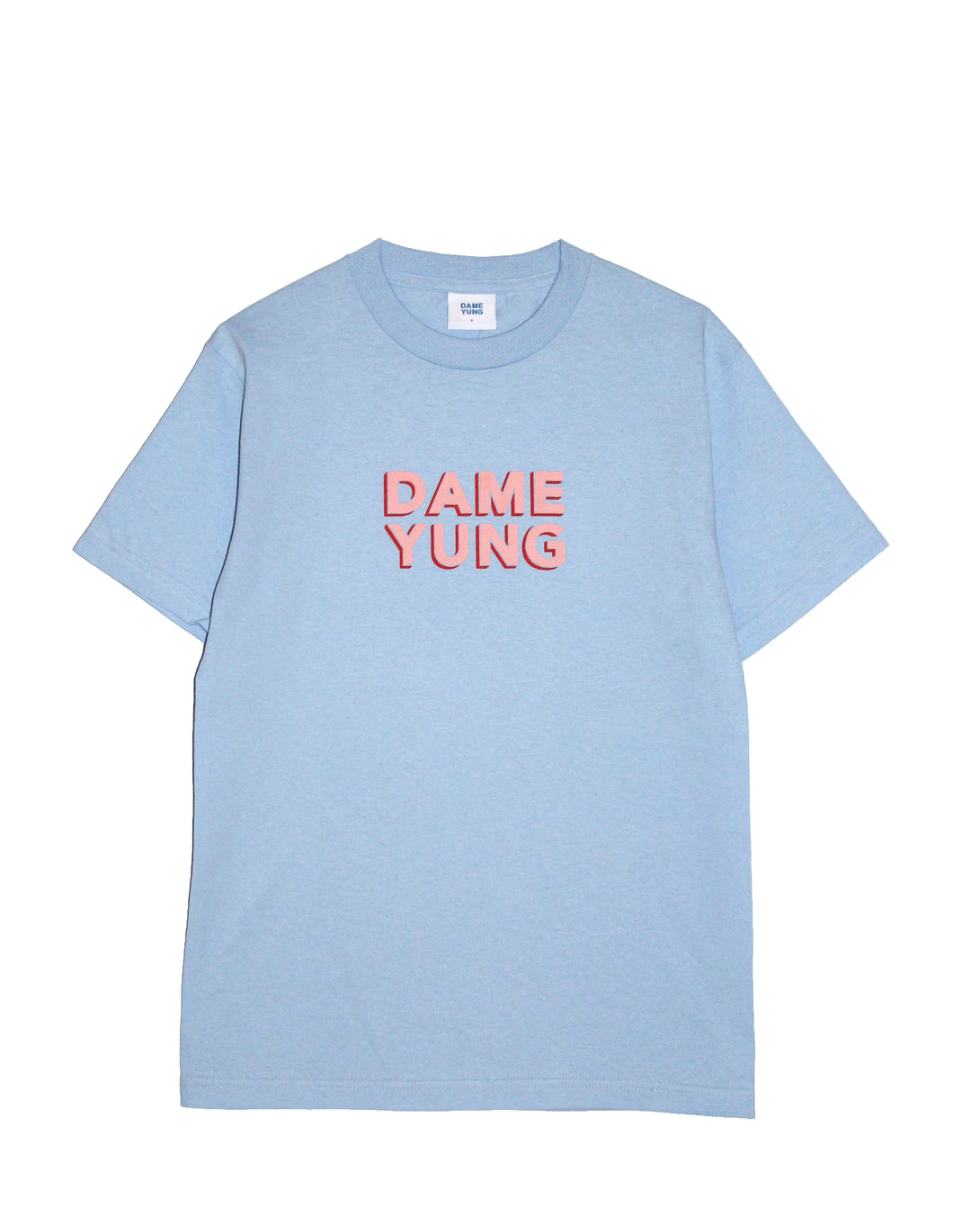 01 BLUE CHEST TEE